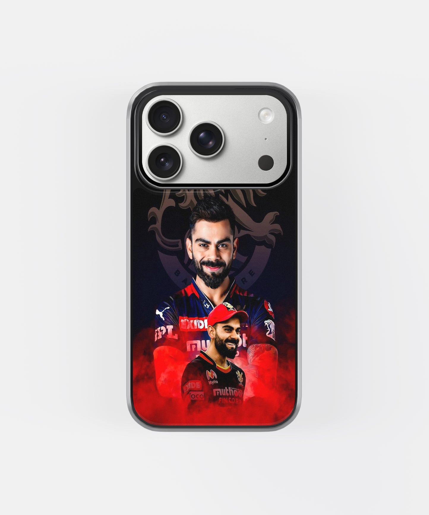 Kohli Royal Aura Portrait phone case.