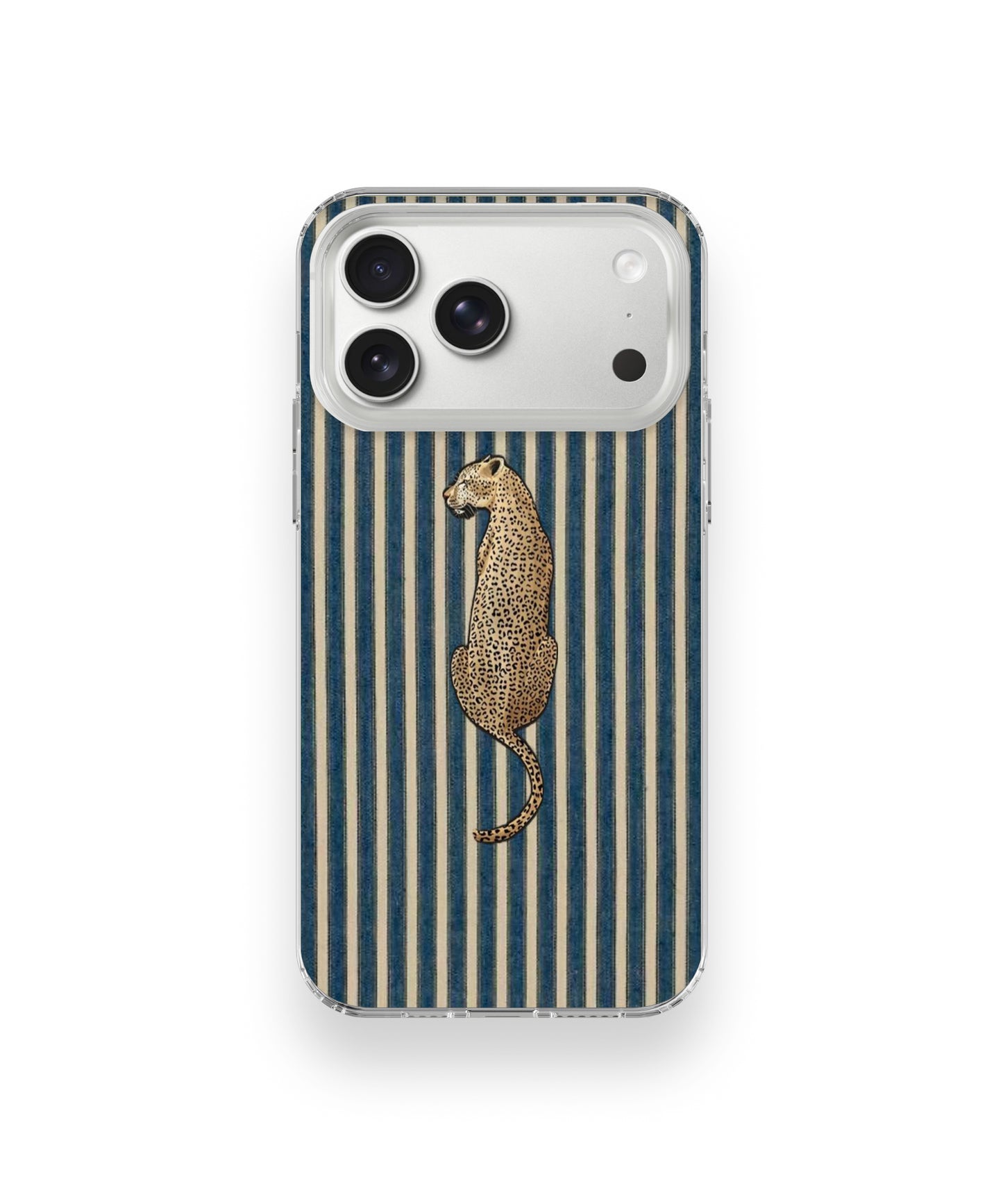 Vintage Leopard Stripe Core Phone Case.