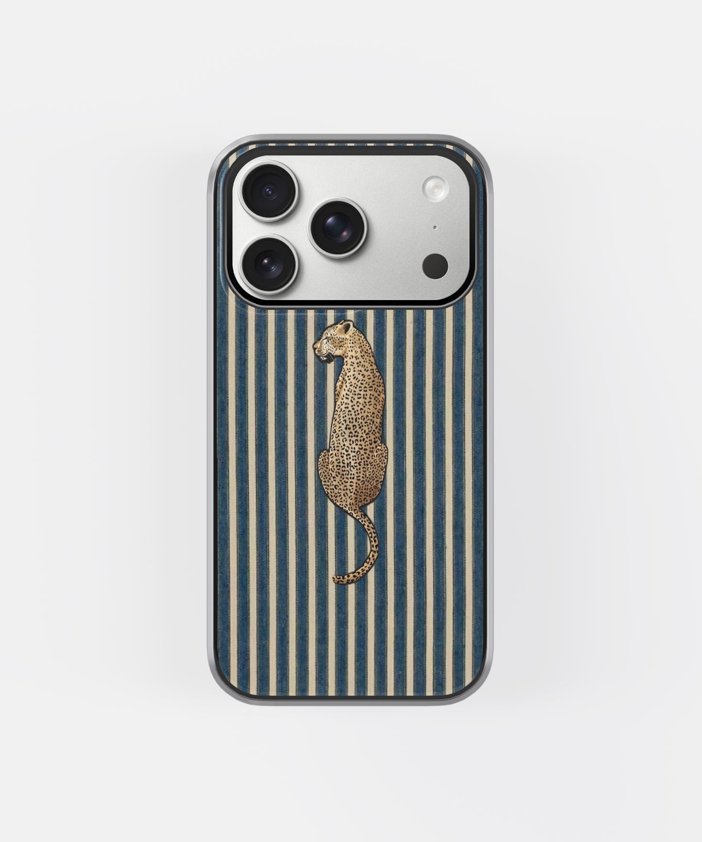 Vintage Leopard Stripe Core Phone Case.
