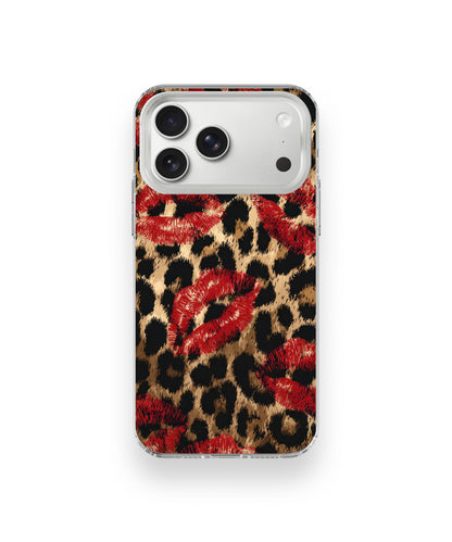 Wild Lips Leopard Phone Case.
