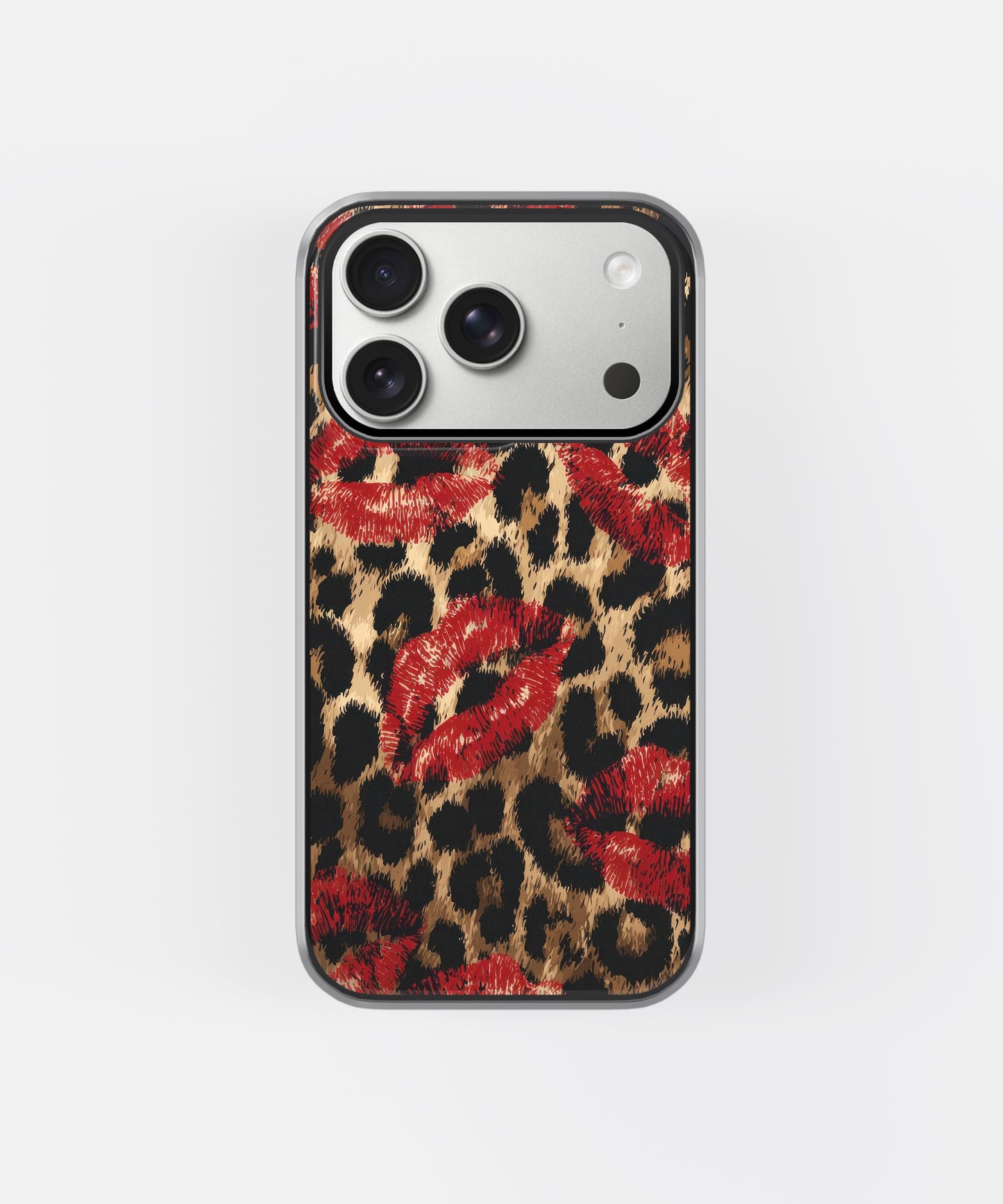 Wild Lips Leopard Phone Case.