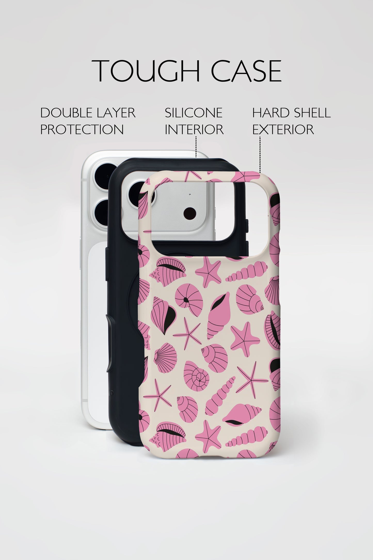 Pink Tide Phone Case.