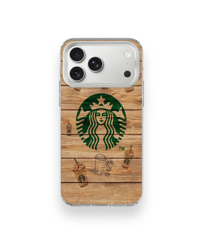 Coffee Wood Vibe Phone Case.