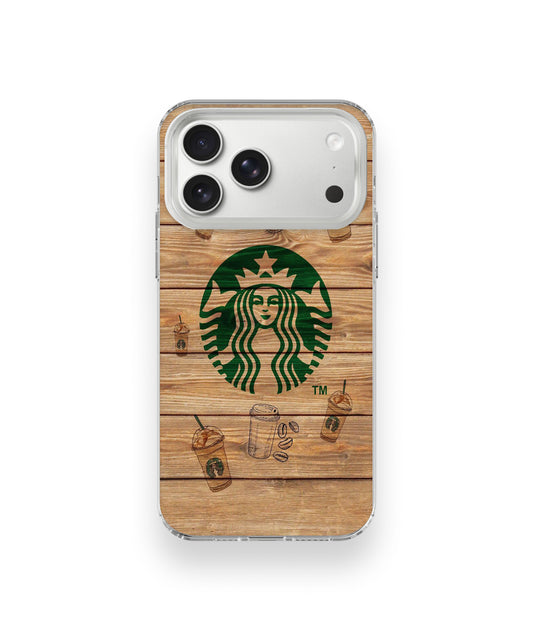 Coffee Wood Vibe Phone Case.