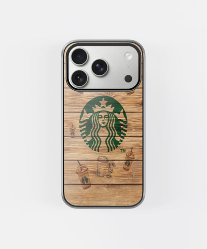 Coffee Wood Vibe Phone Case.