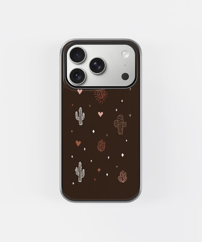 Desert Mood Cactus Phone Case.