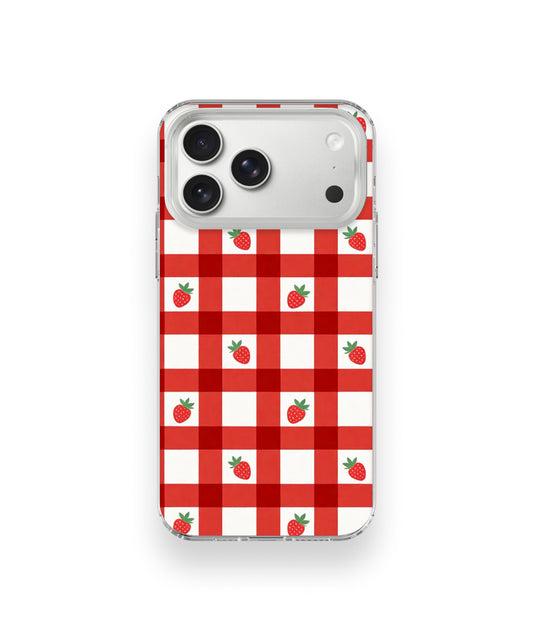 Strawberry Picnic Phone Case.