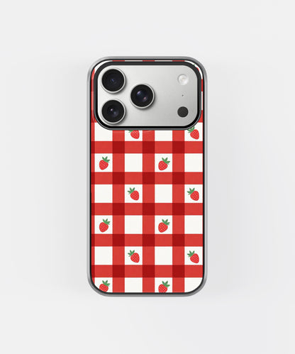 Strawberry Picnic Phone Case.