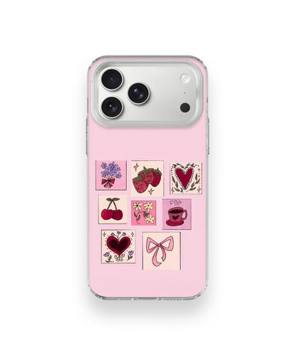 Soft Pink Icon Phone Case.
