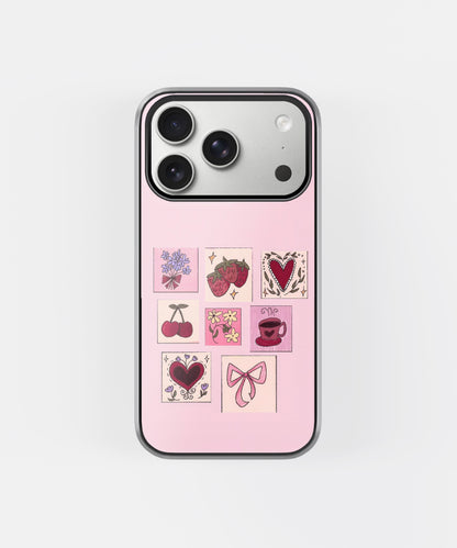Soft Pink Icon Phone Case.