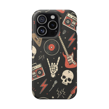 Retro Rock Vibes Streetcore Phone Case.