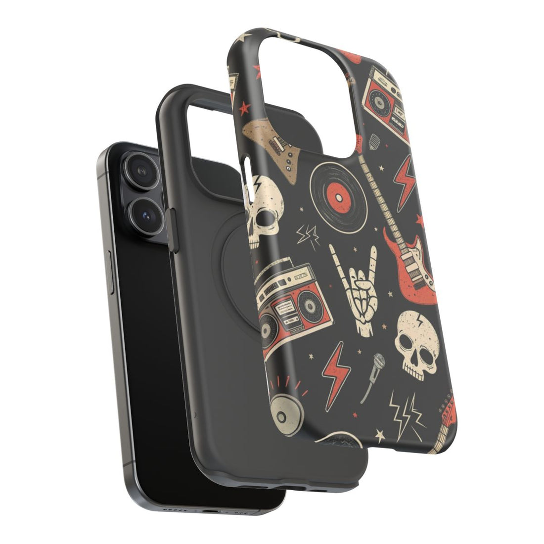 Retro Rock Vibes Streetcore Phone Case.