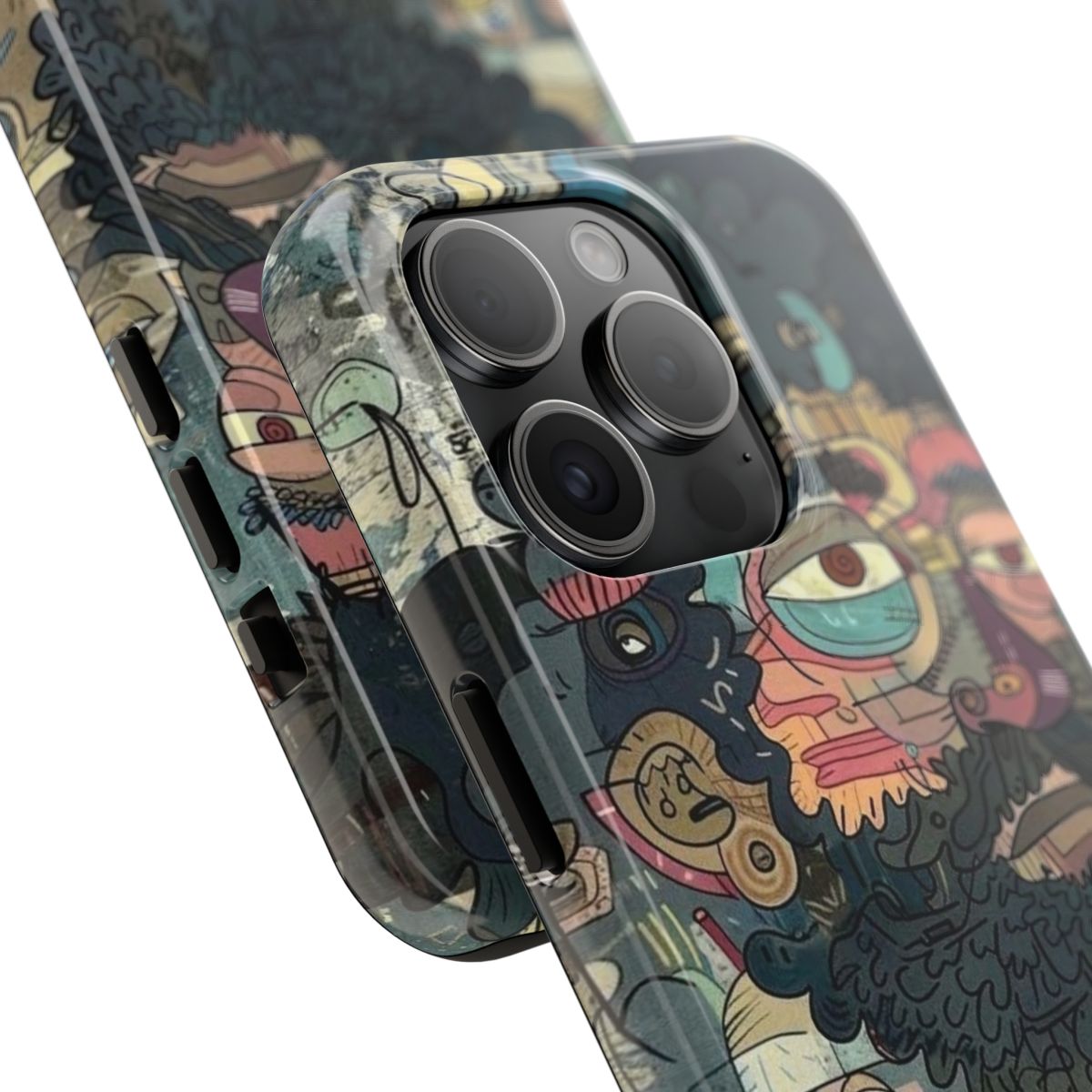 Abstract Chaos Artcore Phone Case.