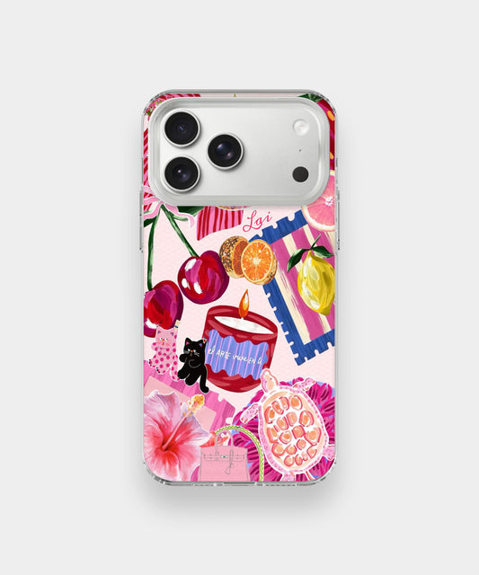 Cherry Lei Glow Phone Case.