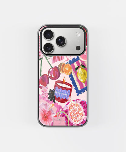 Cherry Lei Glow Phone Case.