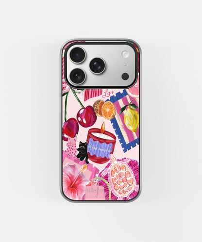 Cherry Lei Glow Phone Case.