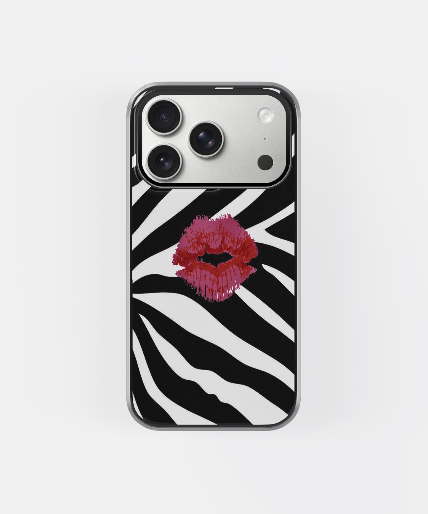 Wild Kiss Zebra Phone Case.