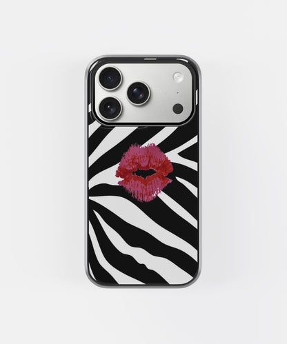 Wild Kiss Zebra Phone Case.