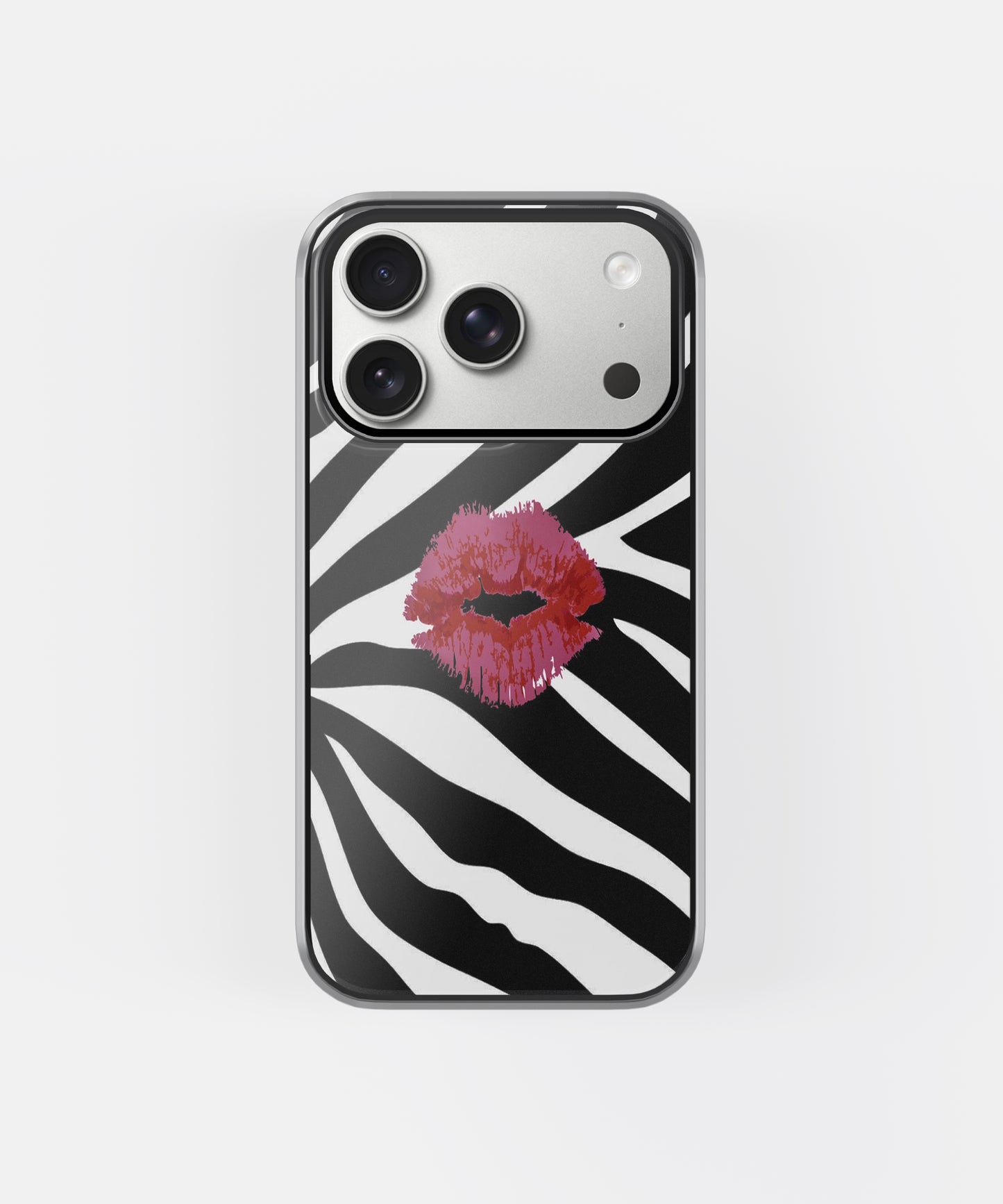 Wild Kiss Zebra Phone Case.
