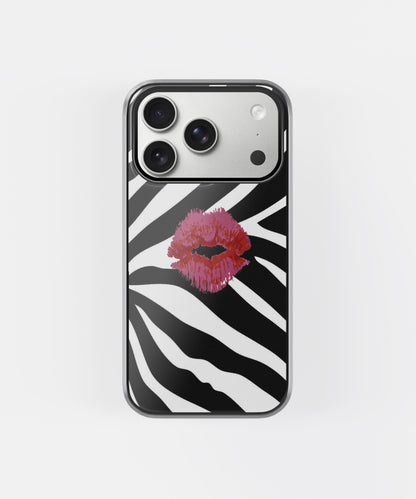 Wild Kiss Zebra Phone Case.