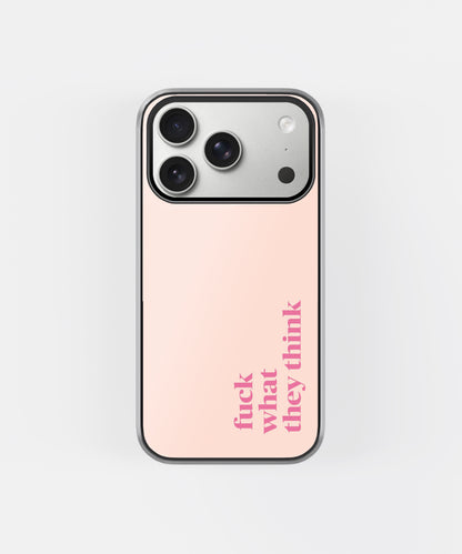 Pink Sass Quote Phone Case.
