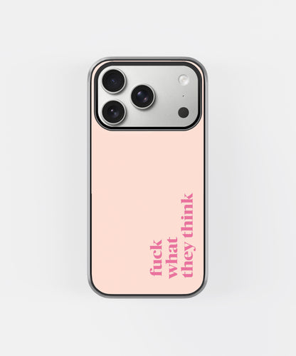 Pink Sass Quote Phone Case.