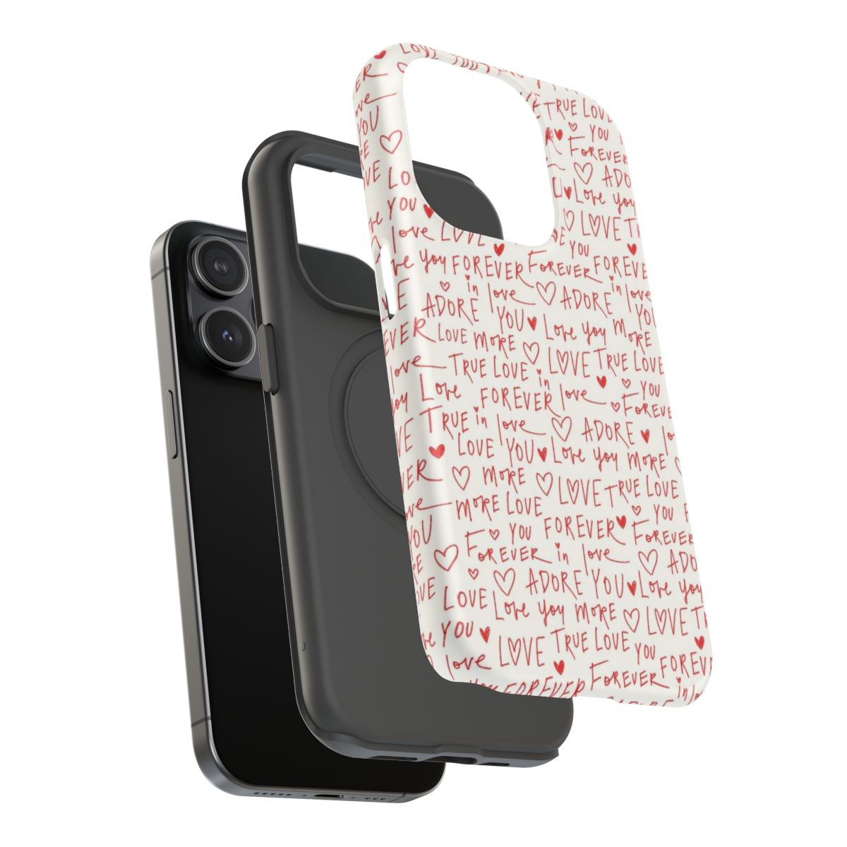 Main Character Love Notes Aesthetic Phone Case.