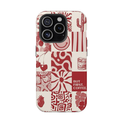 Pinterest Core Retro Collage Vibes Phone Case.
