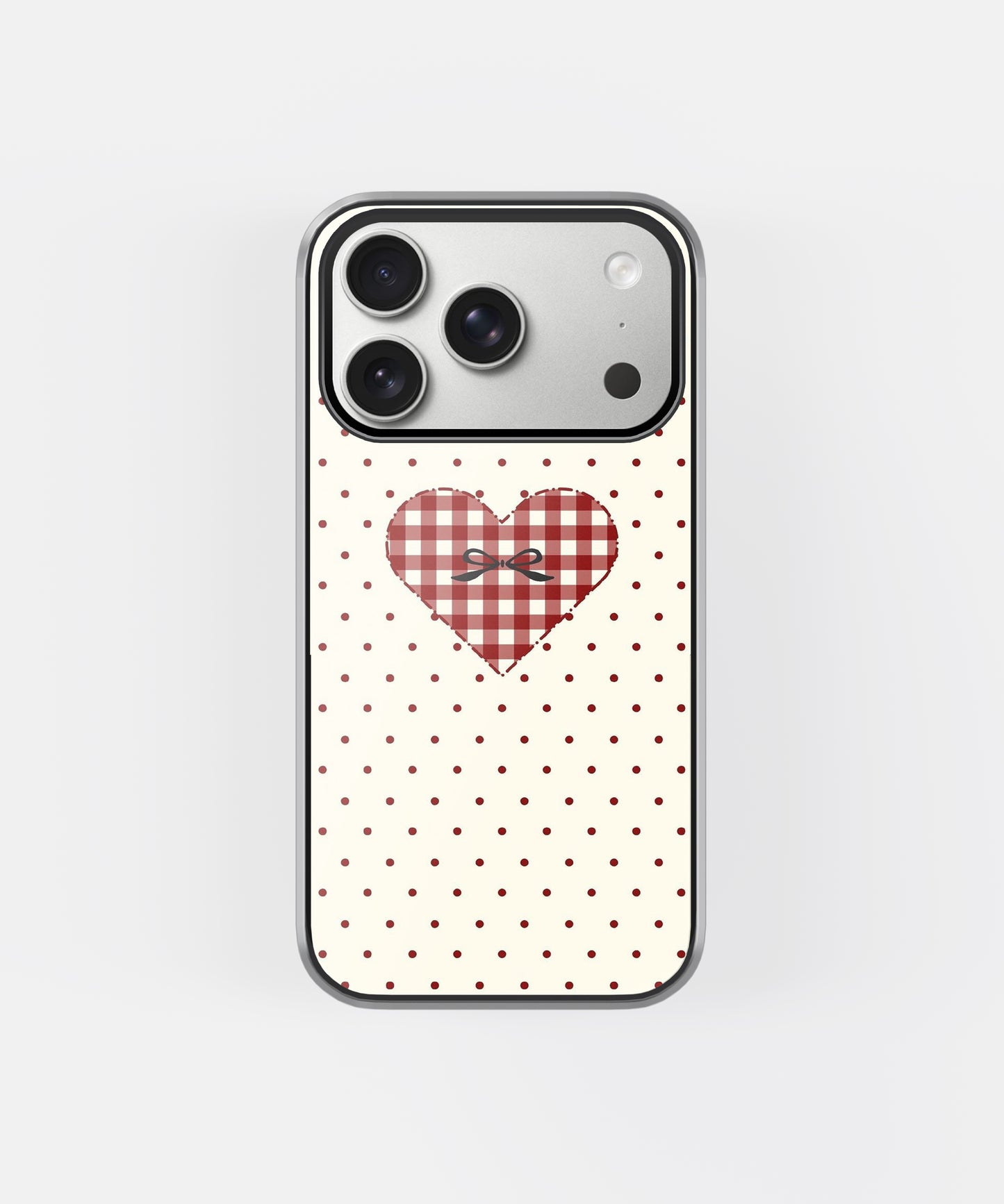 Cherry Bow Heart Phone Case.