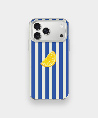 Lemon Club Stripe Phone Case.