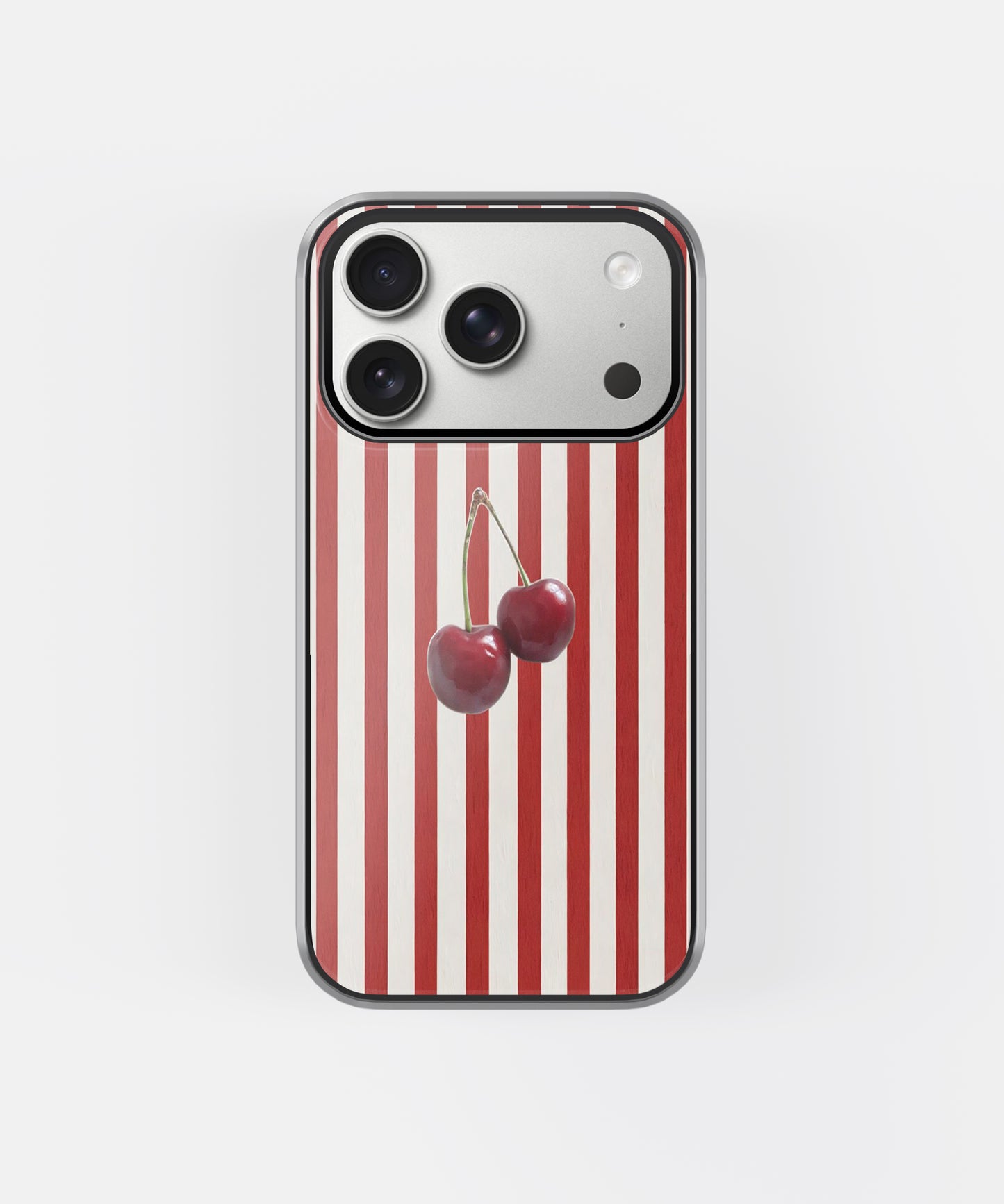 Cherry Soda Stripe Phone Case.