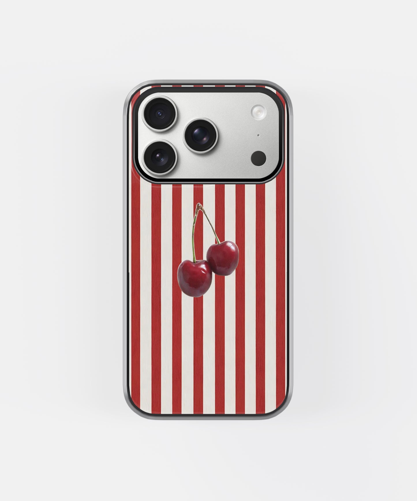 Cherry Soda Stripe Phone Case.