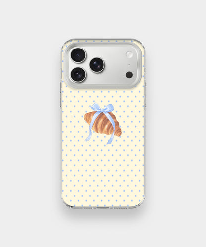 Croissant Crush Phone Case.