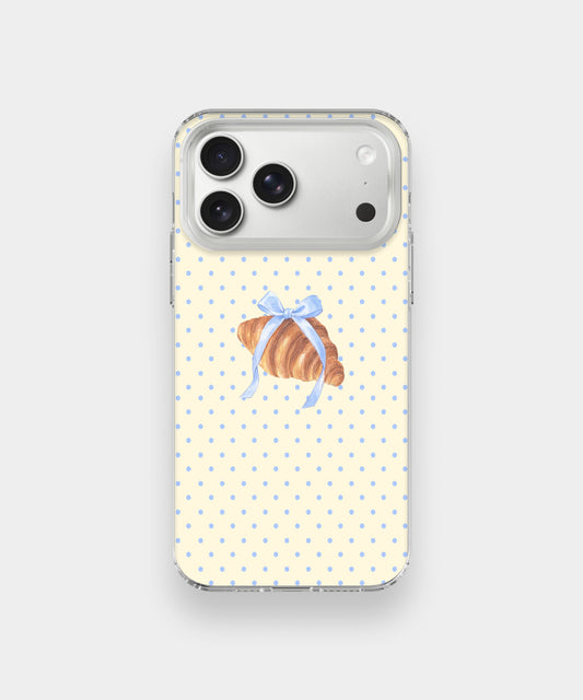 Croissant Crush Phone Case.