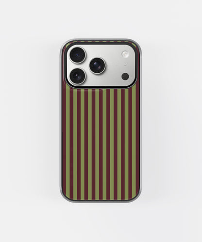 Olive Stripe Phone Case.