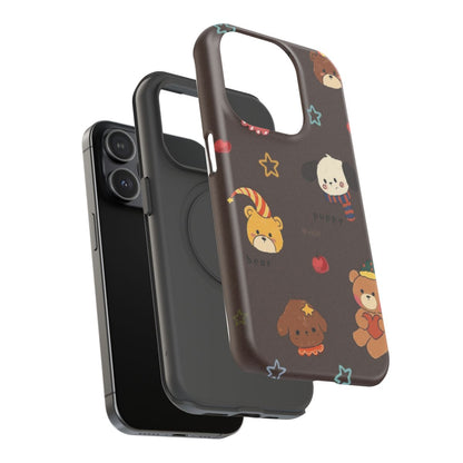 Soft Kawaii Teddy Squad Phone Case.