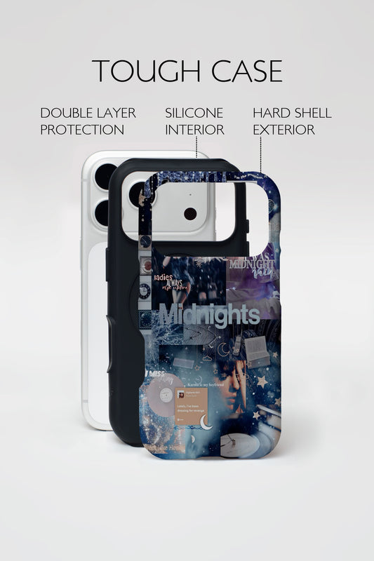 Midnight Mood Collage Armoured Phone Case.