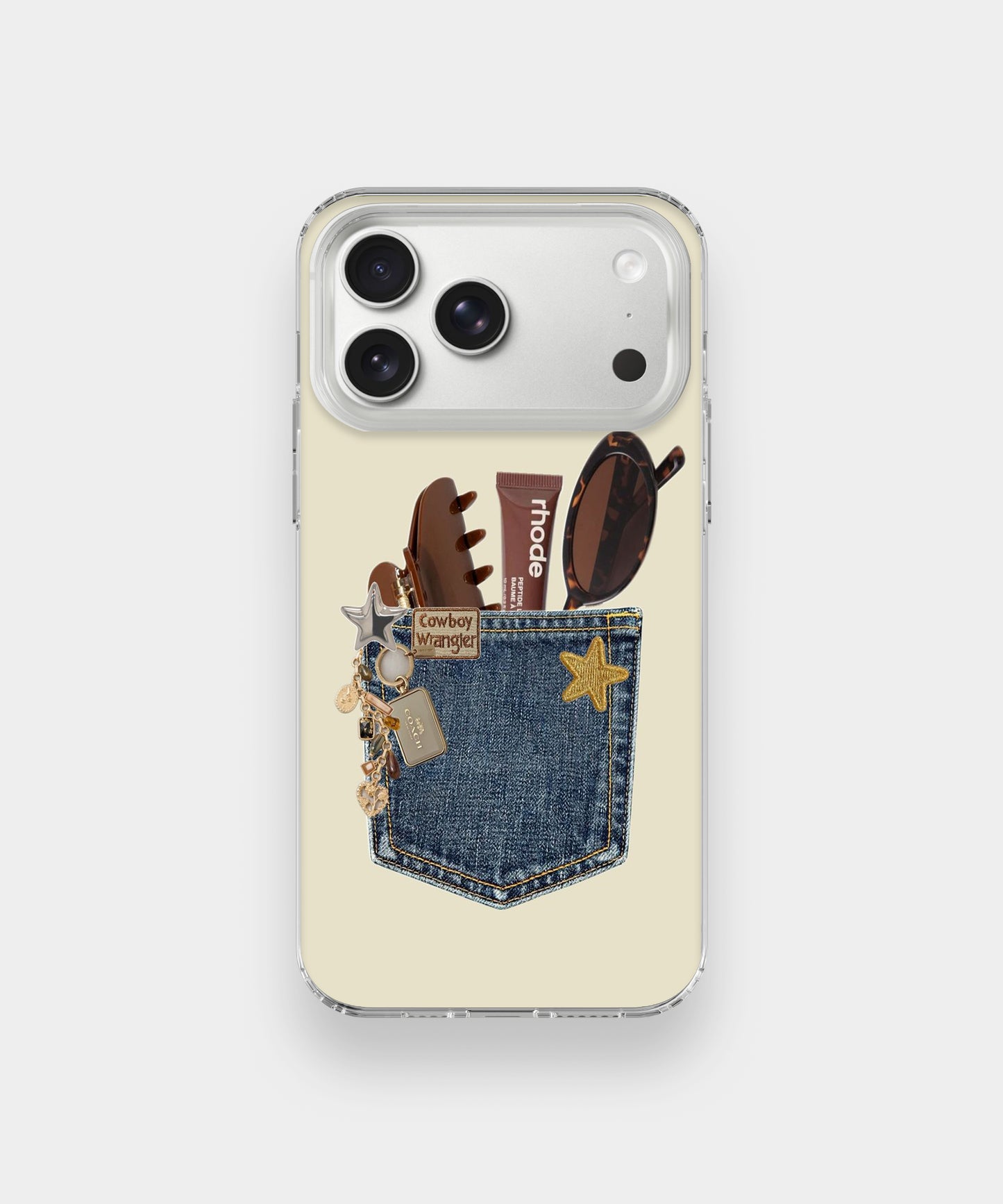 Cool Girl Pocket Phone Case.