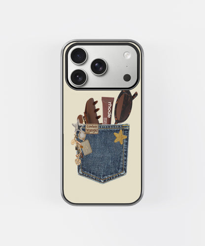 Cool Girl Pocket Phone Case.