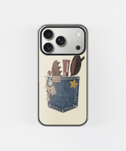 Cool Girl Pocket Phone Case.