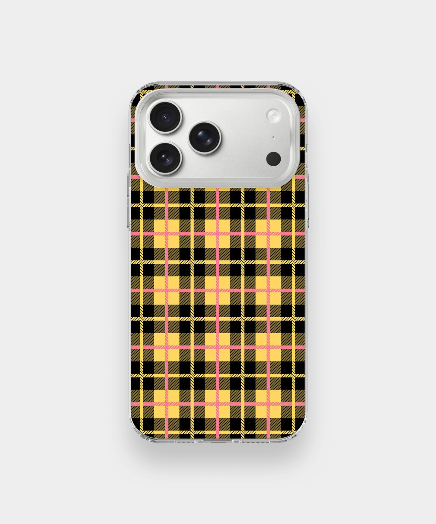 Yellow Plaid Phone Case.