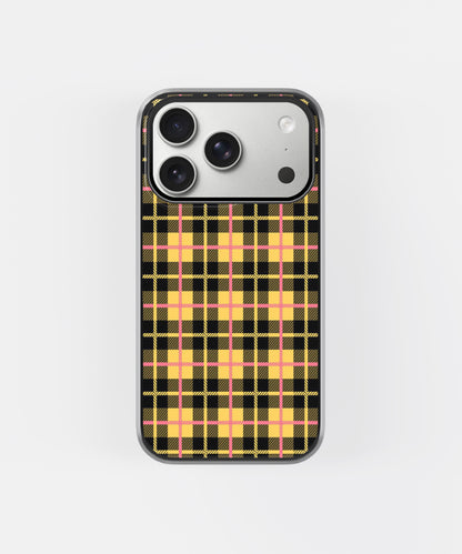 Yellow Plaid Phone Case.