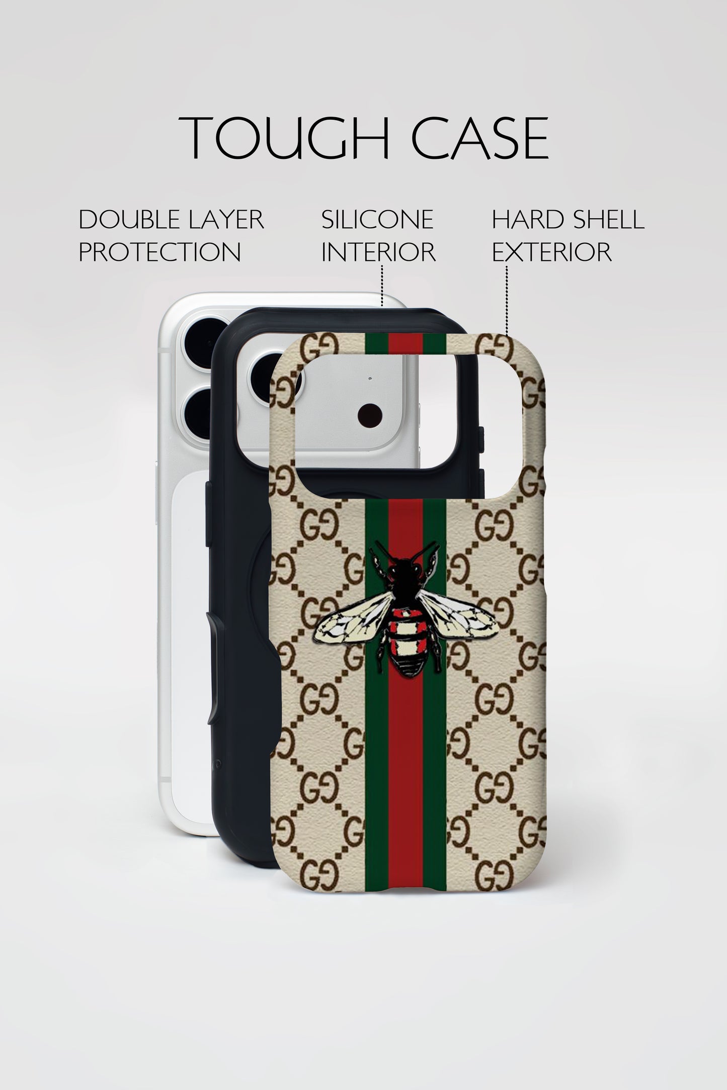 Luxe Bee Designer Armoured Phone Case.