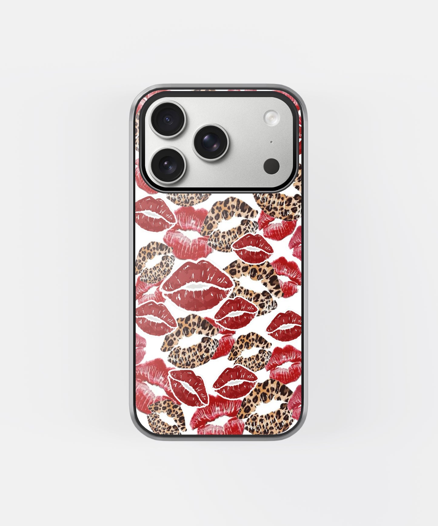 Wild Kiss Print Phone Case.
