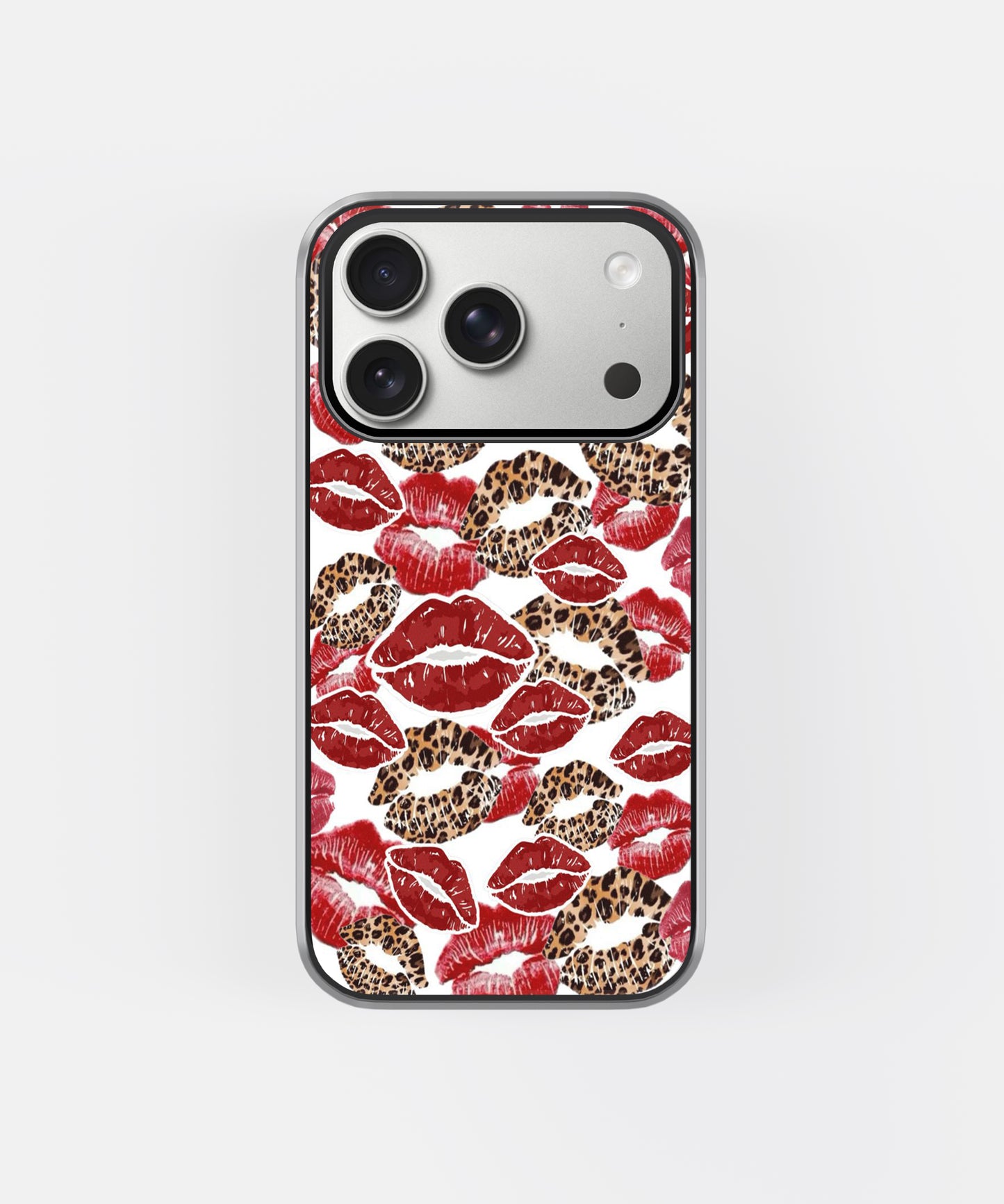 Wild Kiss Print Phone Case.