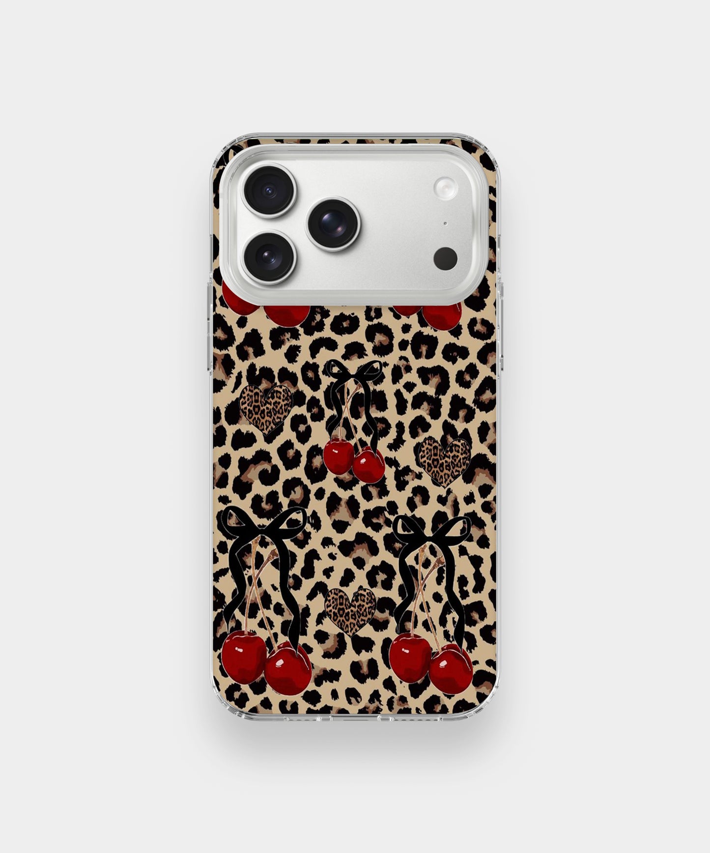 Cherry Leopard Phone Case.