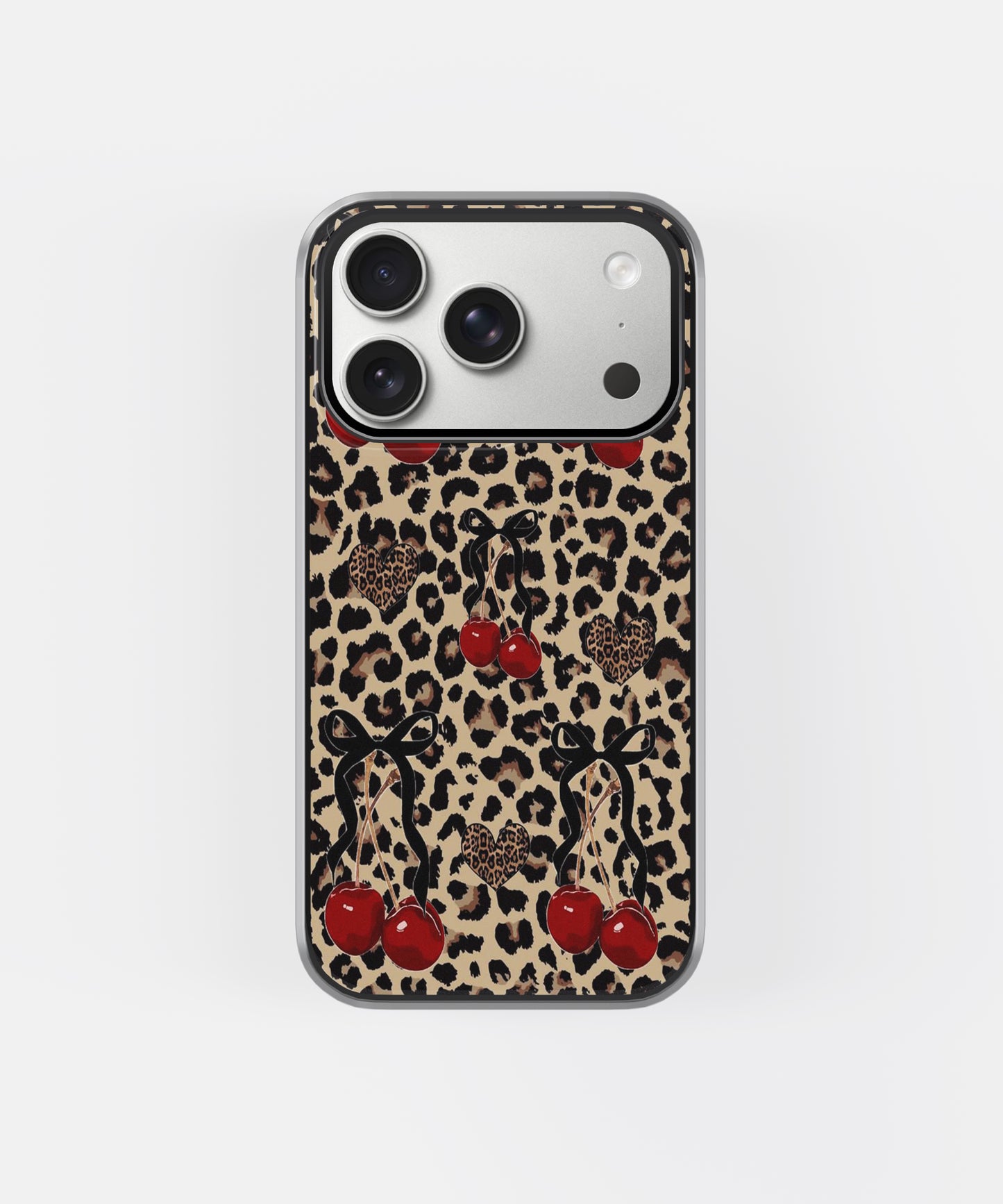 Cherry Leopard Phone Case.