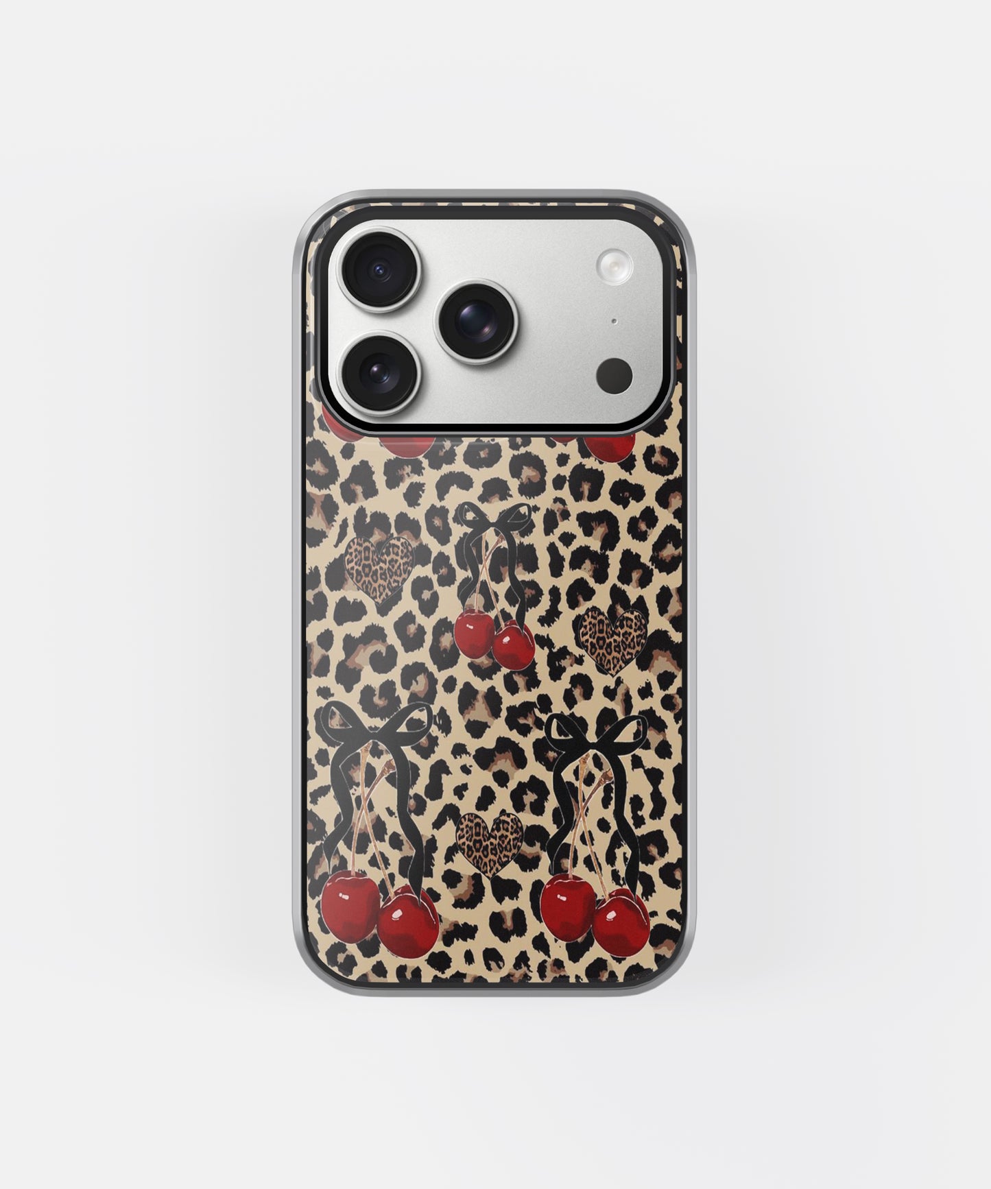 Cherry Leopard Phone Case.