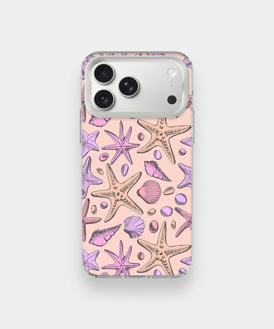 Pink Seashell Phone Case.