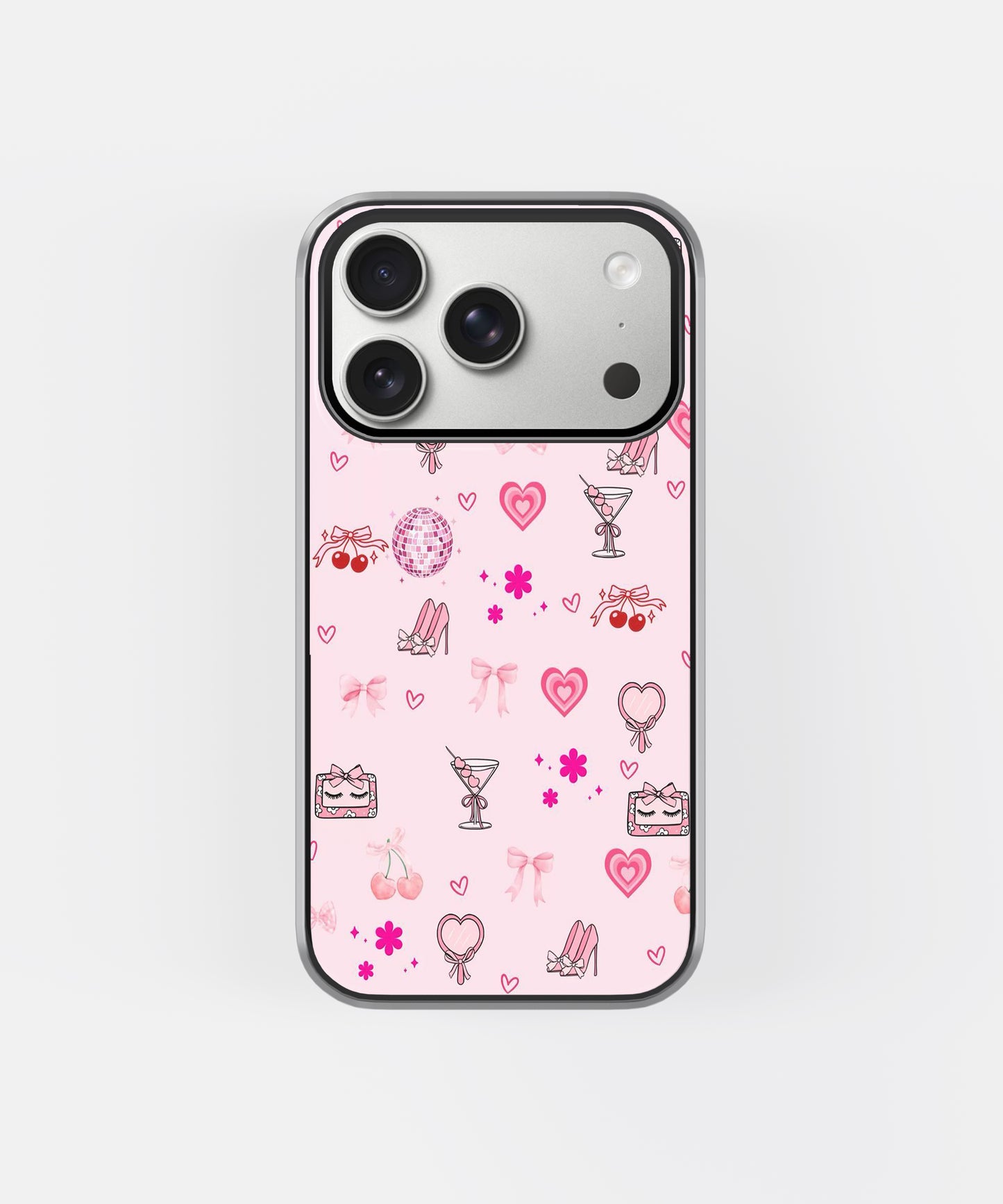 Pink Charm Phone Case.